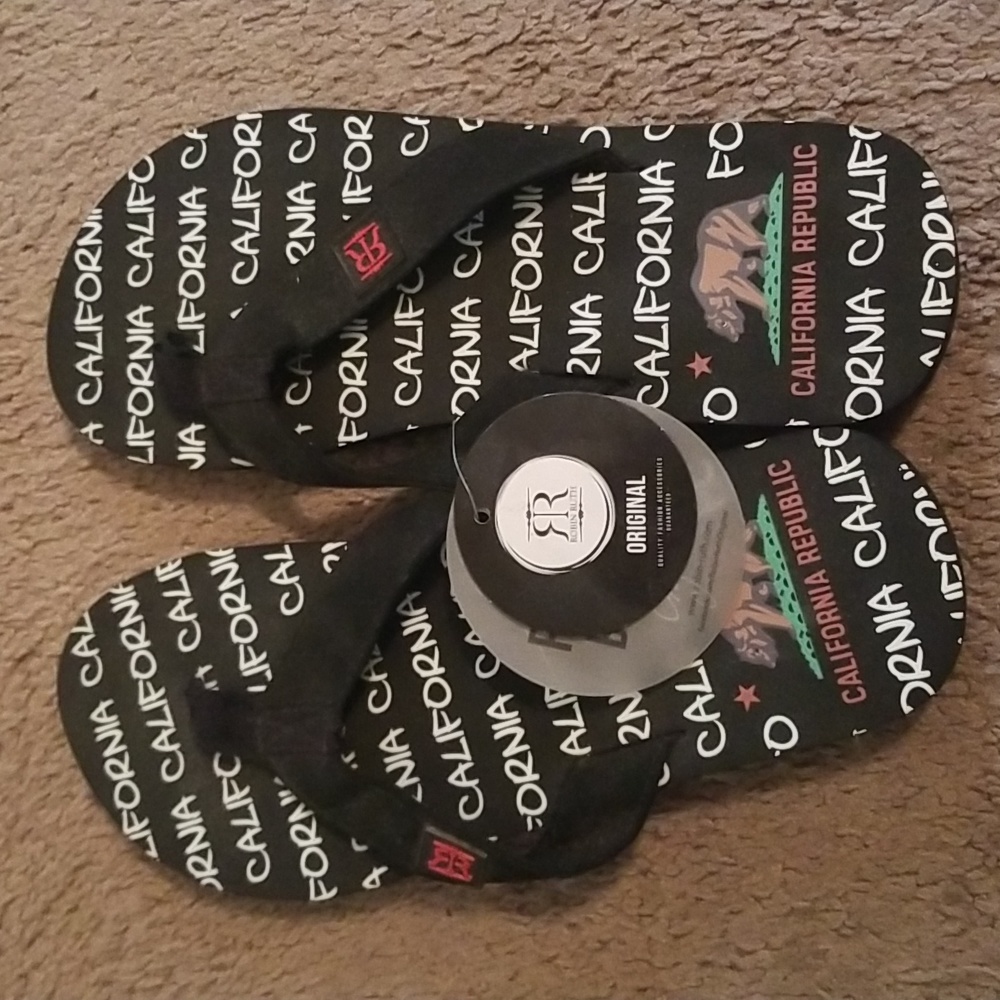 Mens flip flops